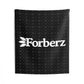 Forberz Black Indoor Wall Tapestry