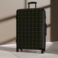 Forberz Suitcase - Black w/Gold Pattern