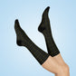 Forberz Cushioned Crew Socks - Black Gold