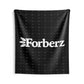 Forberz Black Indoor Wall Tapestry