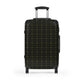 Forberz Suitcase - Black w/Gold Pattern