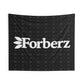 Forberz Black Indoor Wall Tapestry