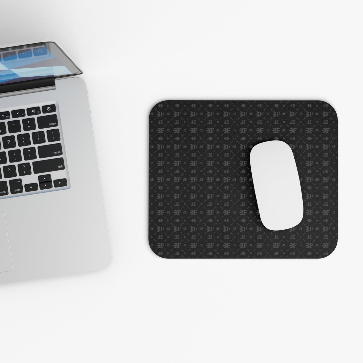 Forberz Mouse Pad - Black w/Silver Pattern - Classic