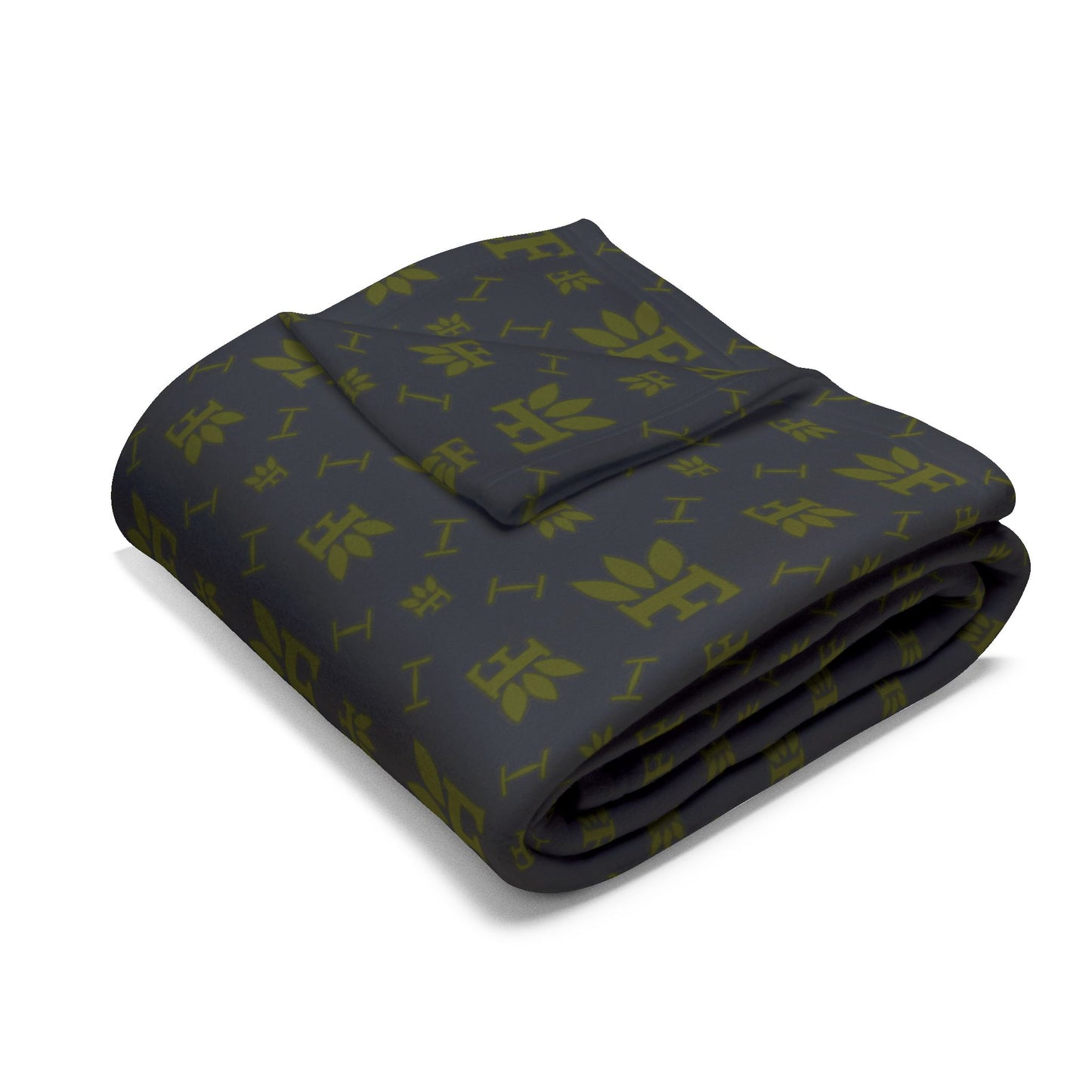 Cozy Arctic Fleece Blanket with Unique Print - Perfect for Winter and Outdoor Adventures