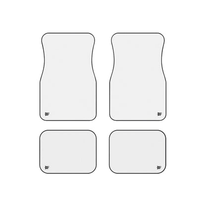 Forberz Ultra White Car Mats (Set of 4) - F Version