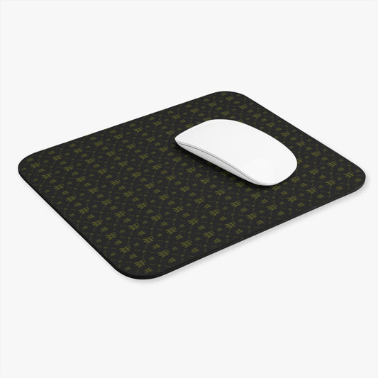 Forberz Mouse Pad - Black w/Gold Pattern - Classic