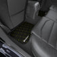 Forberz Car Mats (Set of 4) - Black w/Gold Pattern - 20 Style