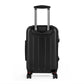 Forberz Suitcase - Black w/Silver Pattern