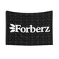 Forberz Black Indoor Wall Tapestry