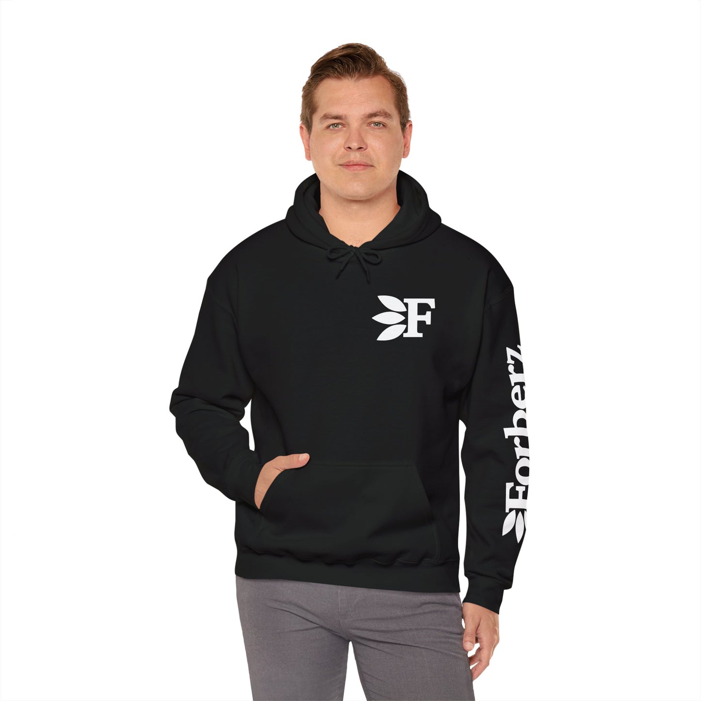 Forberz Unisex Heavy Blend™ Hooded Sweatshirt - Big F