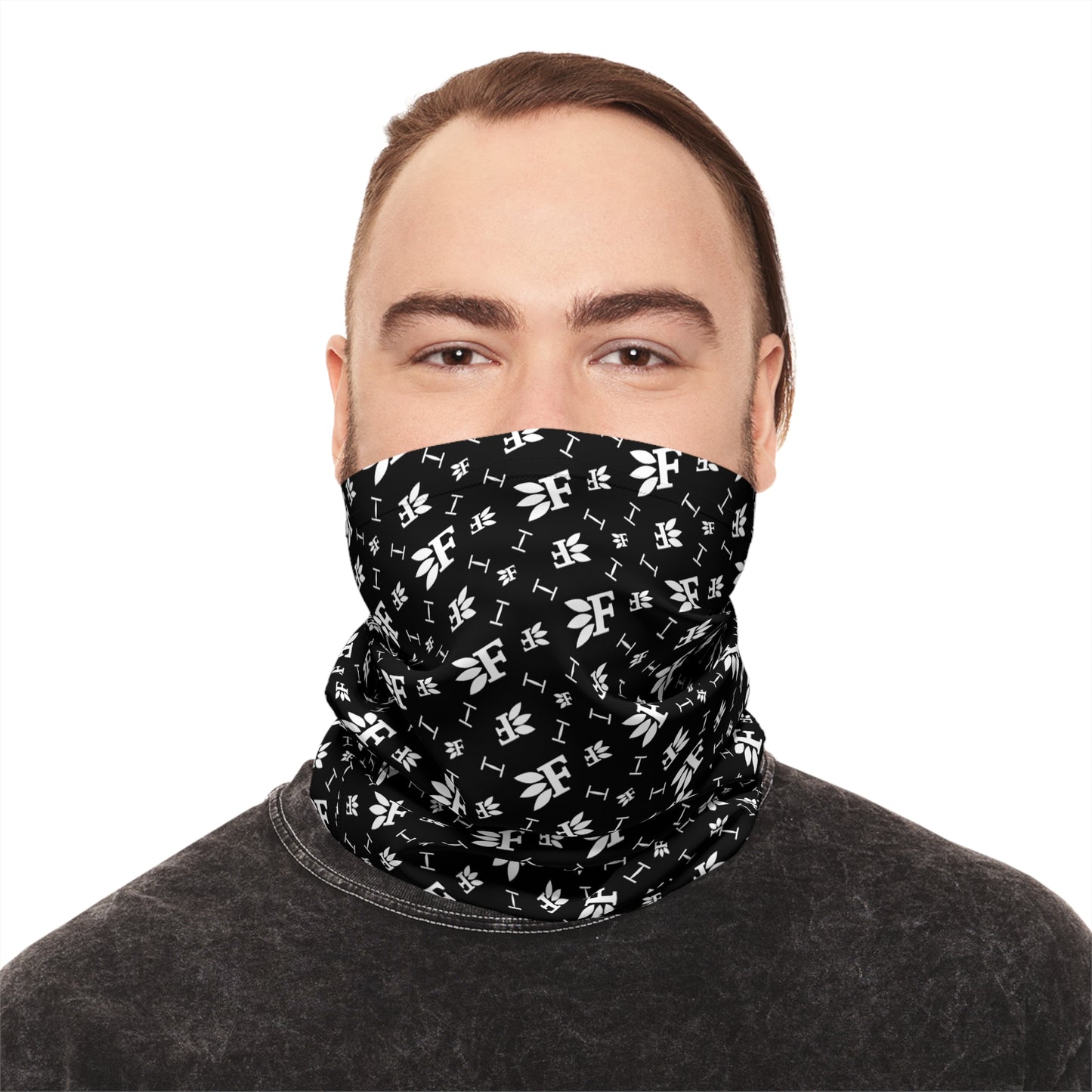 Forberz Face Mask - Black w/White Pattern - 20 Style