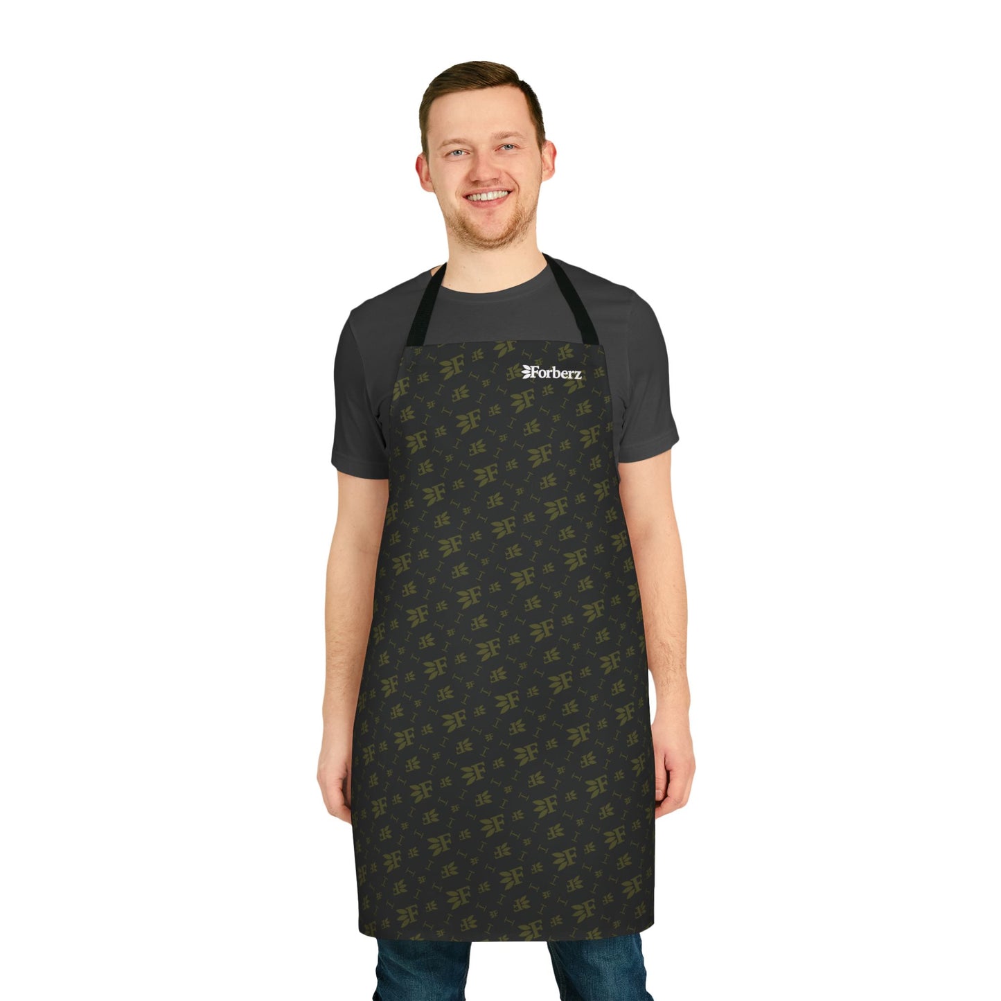 Forberz Detailer Working Apron - Black w/Gold Print - 20 Style