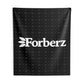 Forberz Black Indoor Wall Tapestry