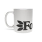 Forberz Silver Metallic Mug